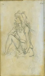 Disegno di figura, 1851